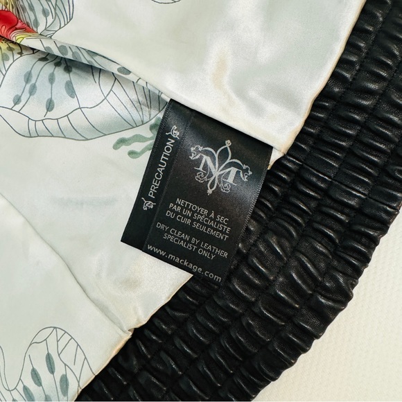 [Sold] Mackage x Aritzia Genuine Lamb Leather Jacket, Size M - Picture 10 of 11